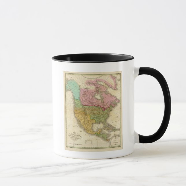 Map of North America 3 Mug (Right)