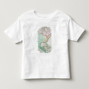 Map of North America Toddler T-Shirt