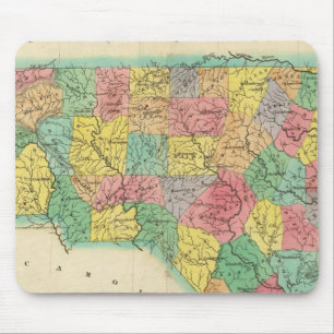 Map Of North Carolina Mouse Mat