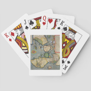 Map of Northern Europe, from 'Civitates Orbis Terr Playing Cards