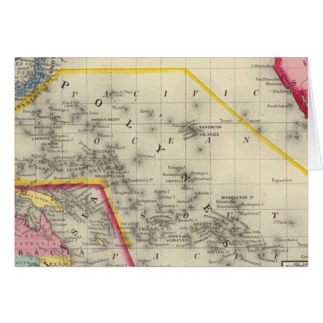 Map Of Oceanica (Front Horizontal)