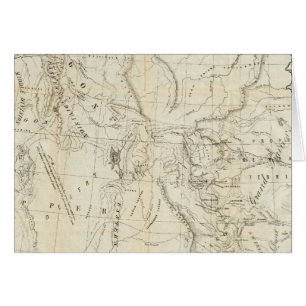 Map of Oregon, California, New Mexico