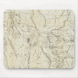 Map of Oregon, California, New Mexico Mouse Mat