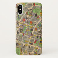 Map of Oxford, England (British Railways)