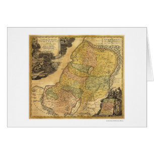 Map of Palestine by Johann Baptist Homann 1715