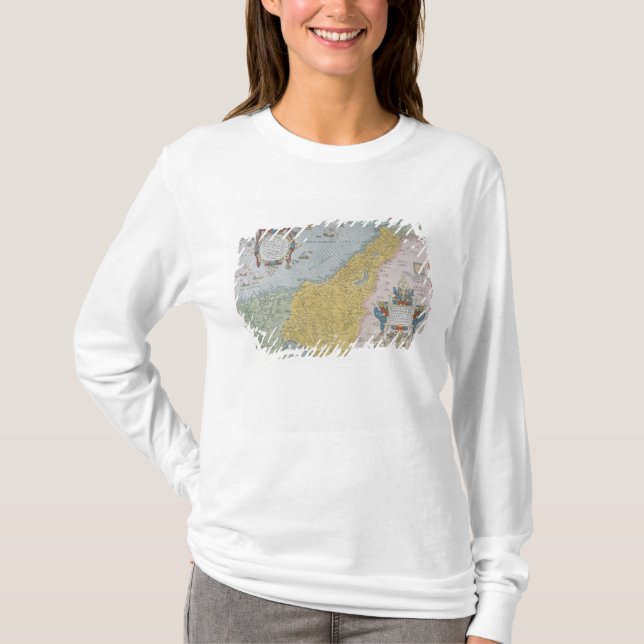 Map of Palestine T-Shirt (Front)