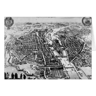 Map of Paris, 1620