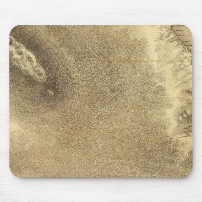 Map of Part of the Island of Hawaii Mouse Mat (Front)