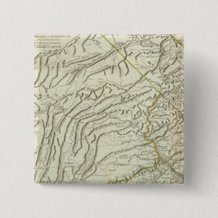 Map Of Pennsylvania 2 15 Cm Square Badge