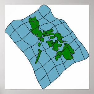Map Of Philippines Poster