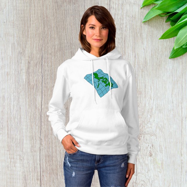 Map Of Philippines Womens Hoodie (Creator Uploaded)