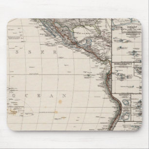 Map of Polynesia Mouse Mat