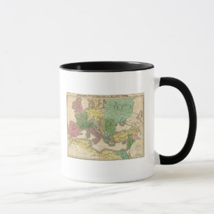 Map of Provinces in Roman Empire Mug