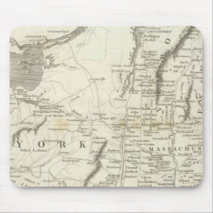 Map of Provinces of the United States Mouse Mat