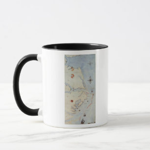 Map of Raleigh's Virginia Mug
