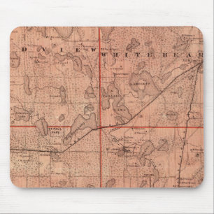 Map of Ramsey County, Minnesota Mouse Mat