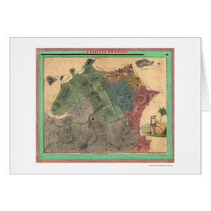 Map of Rio de Janeiro by Michellerie 1831