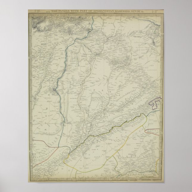 Map of River Systems Poster (Front)