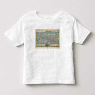 Map of Rome, from 'Civitates Orbis Terrarum' by Ge Toddler T-Shirt