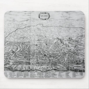 Map of Rome Mouse Mat