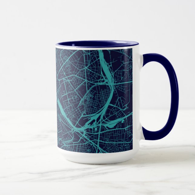 Map of Rome Mug (Right)