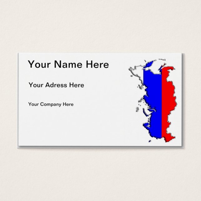 Map of Russia (Front)