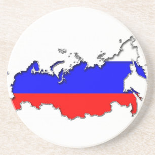 Map of Russia Coaster