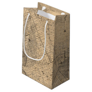 Map of San Francisco Small Gift Bag
