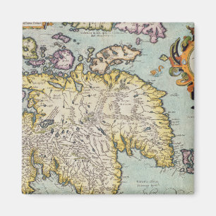Map of Scotland   Miliaria Scotia Magnet