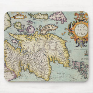 Map of Scotland   Miliaria Scotia Mouse Mat