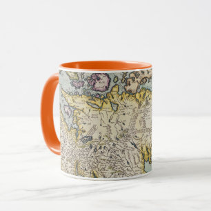 Map of Scotland   Miliaria Scotia Mug