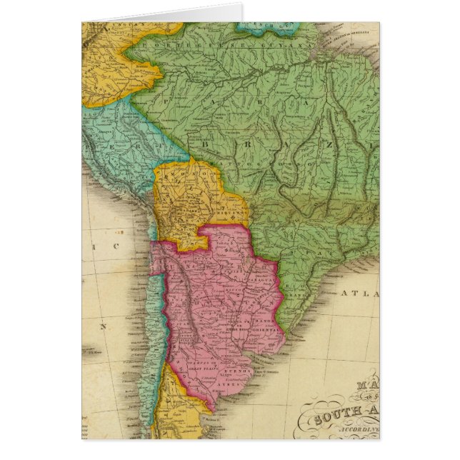 Map of South America 4 (Front)