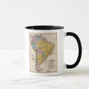 Map of South America 5 Mug