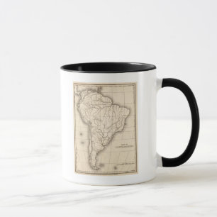 Map of South America Mug