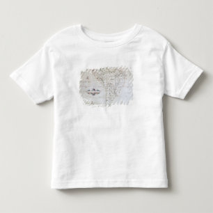 Map of South America Toddler T-Shirt