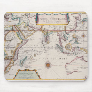 Map of South East Asia Mouse Mat