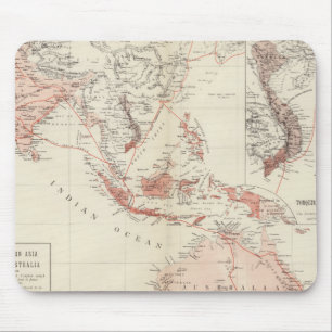 Map of South-East Asia & North Australia Mouse Mat