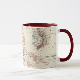 Map of South-East Asia & North Australia Mug