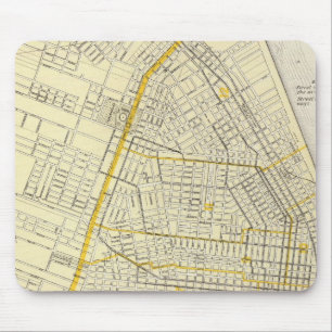 Map of St Louis City Mouse Mat