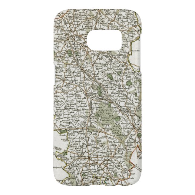 MAP OF STAFFORDSHIRE, 1793 Case-Mate SAMSUNG GALAXY CASE (Back)