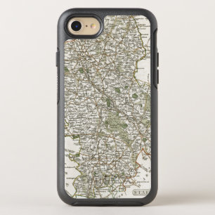 MAP OF STAFFORDSHIRE, 1793 OtterBox SYMMETRY iPhone 8/7 CASE