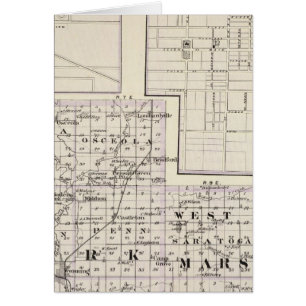 Map of Stark and west part of Marshall counties