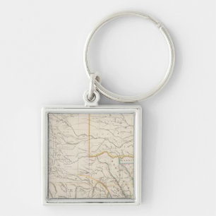 Map of Texas Key Ring
