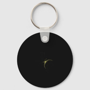 Map Of Texas Path Of Totality 04.08.2024 Total Sol Key Ring