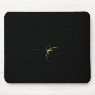 Map Of Texas Path Of Totality 04.08.2024 Total Sol Mouse Mat