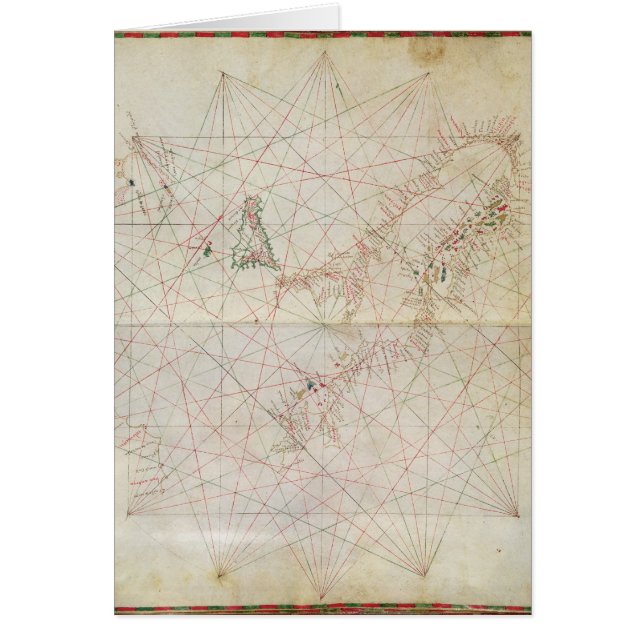 Map of the Adriatic Sea (Front)