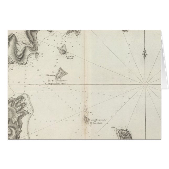 Map of the Baie de Castries (Front Horizontal)