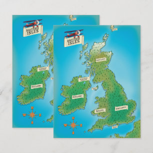 Map of the British Isles