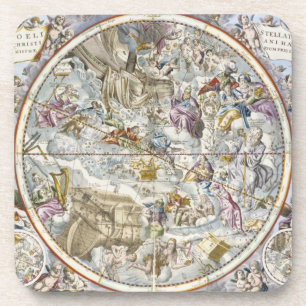 Map of the Christian Constellations as Depicted by Coaster
