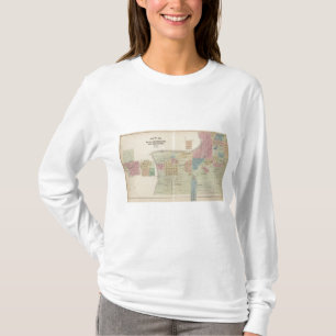 Map of the City of Mankato, Minnesota T-Shirt